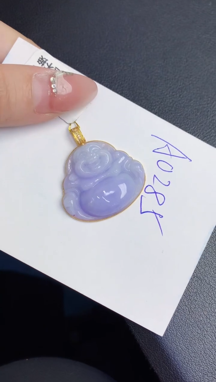 【闪购商品】翡翠颈饰18K金镶嵌00000000000