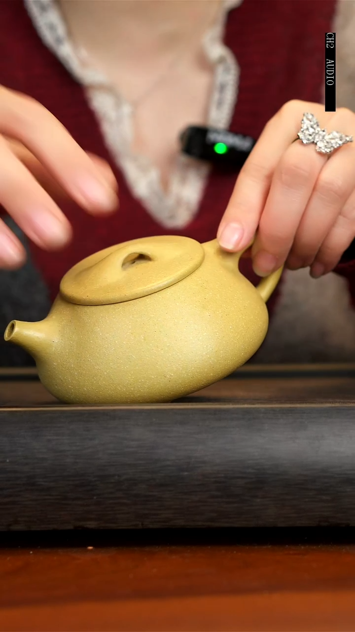 【闪购商品】紫砂茶壶本绿景州石瓢壶