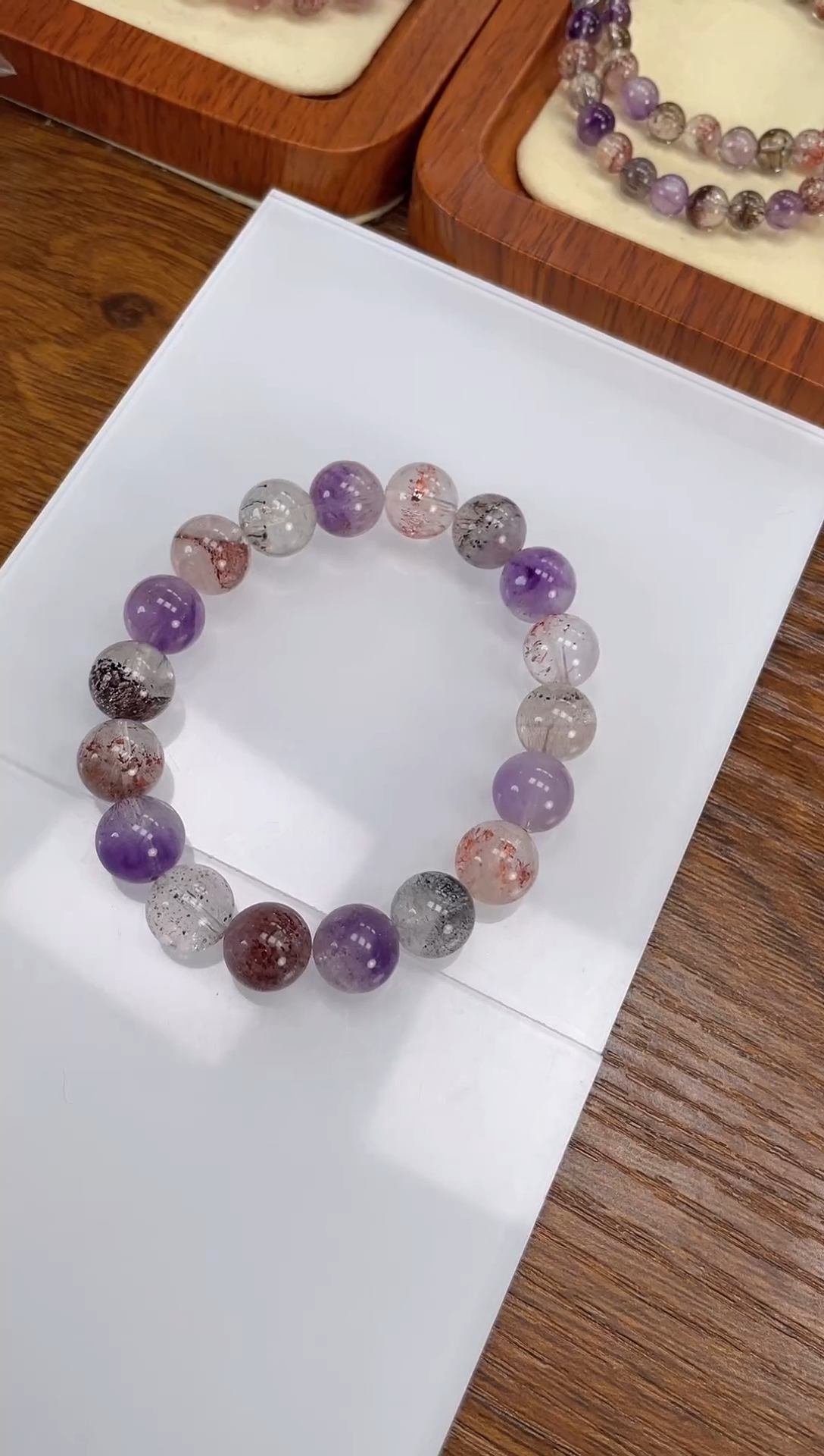 【闪购商品】水晶手链未镶嵌超七手串10+mm