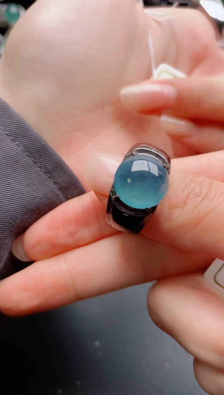 【闪购商品】翡翠戒指银S925镶嵌1212121