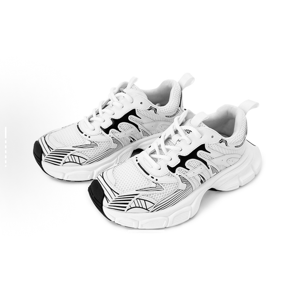 E23056-NSI-减震防滑增高耐磨轻便透气低帮老爹鞋