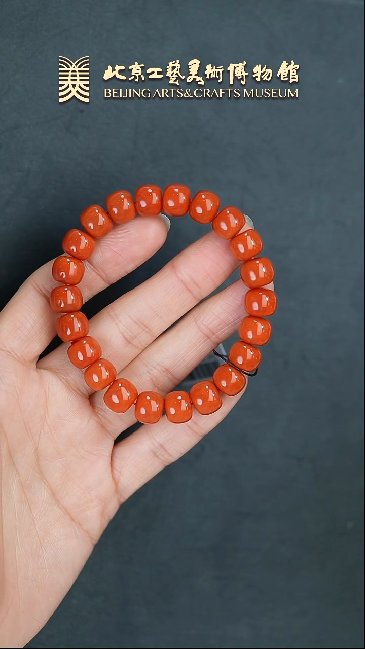 【闪购商品】南红玛瑙手串未镶嵌B0215GMD407瓦西老型手串