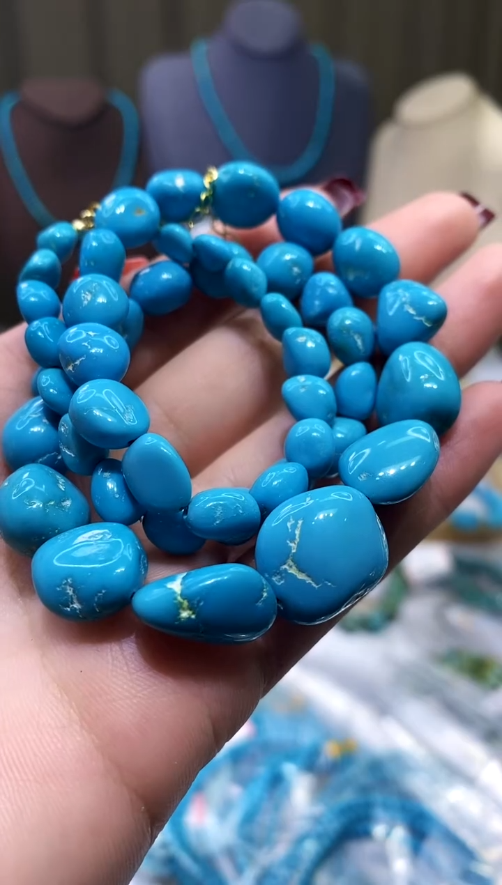 【闪购商品】绿松石项链未镶嵌827