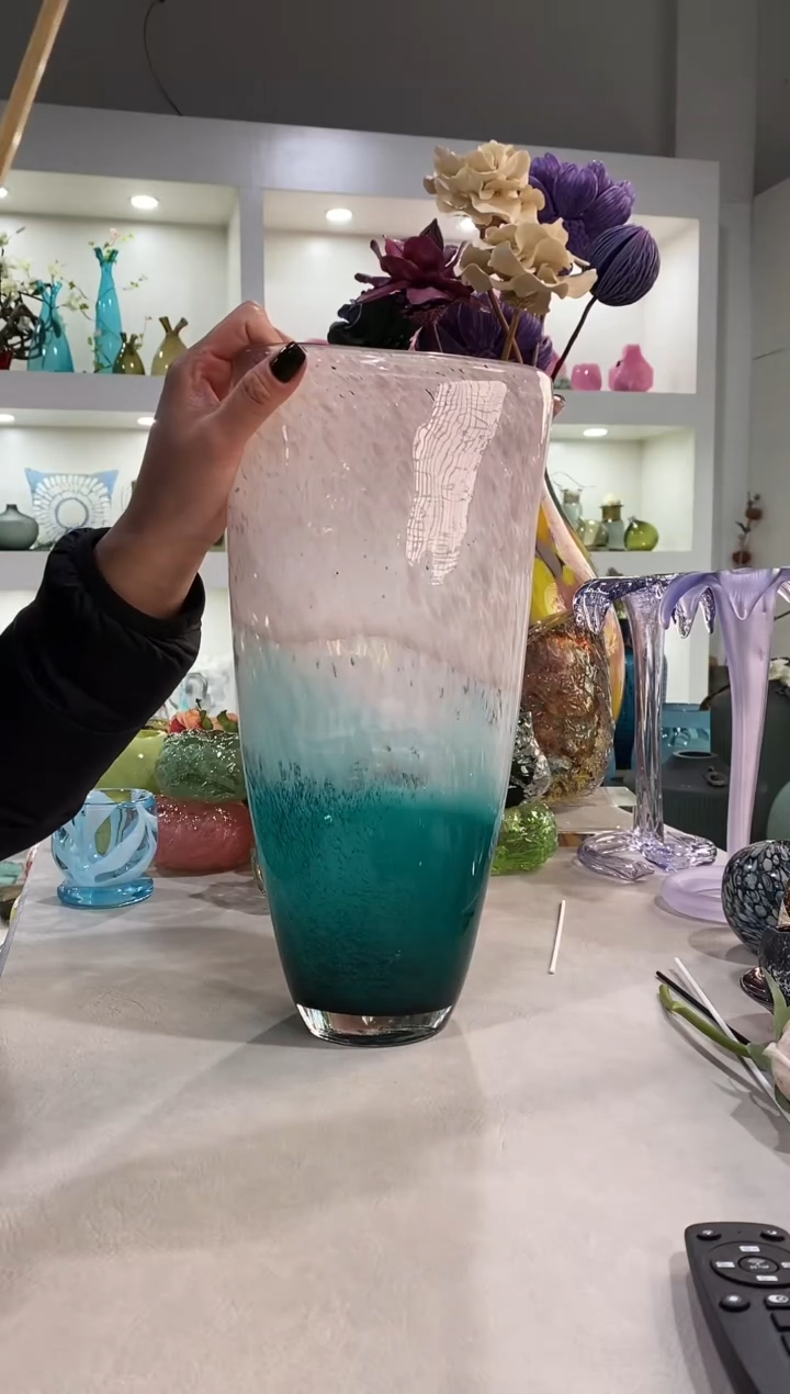 慕忆家手作琉璃花瓶