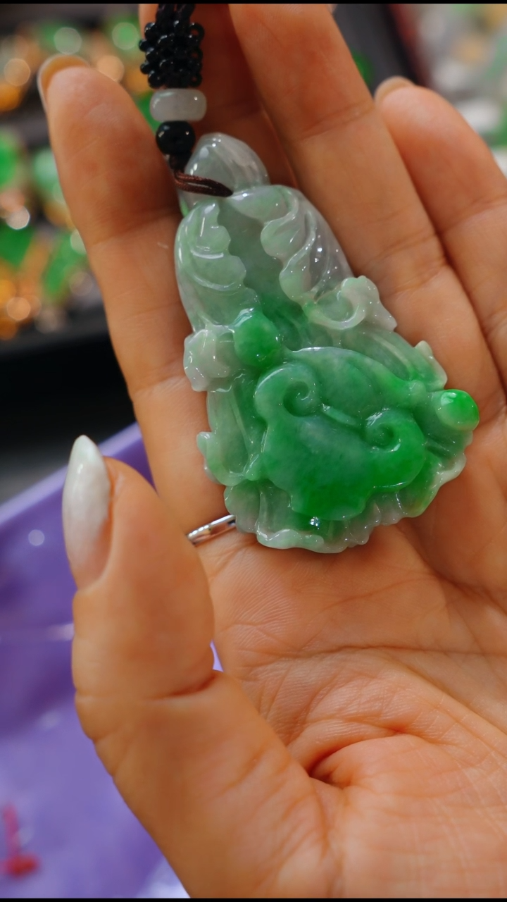 颈饰未镶嵌翡翠翡翠白菜吊坠
