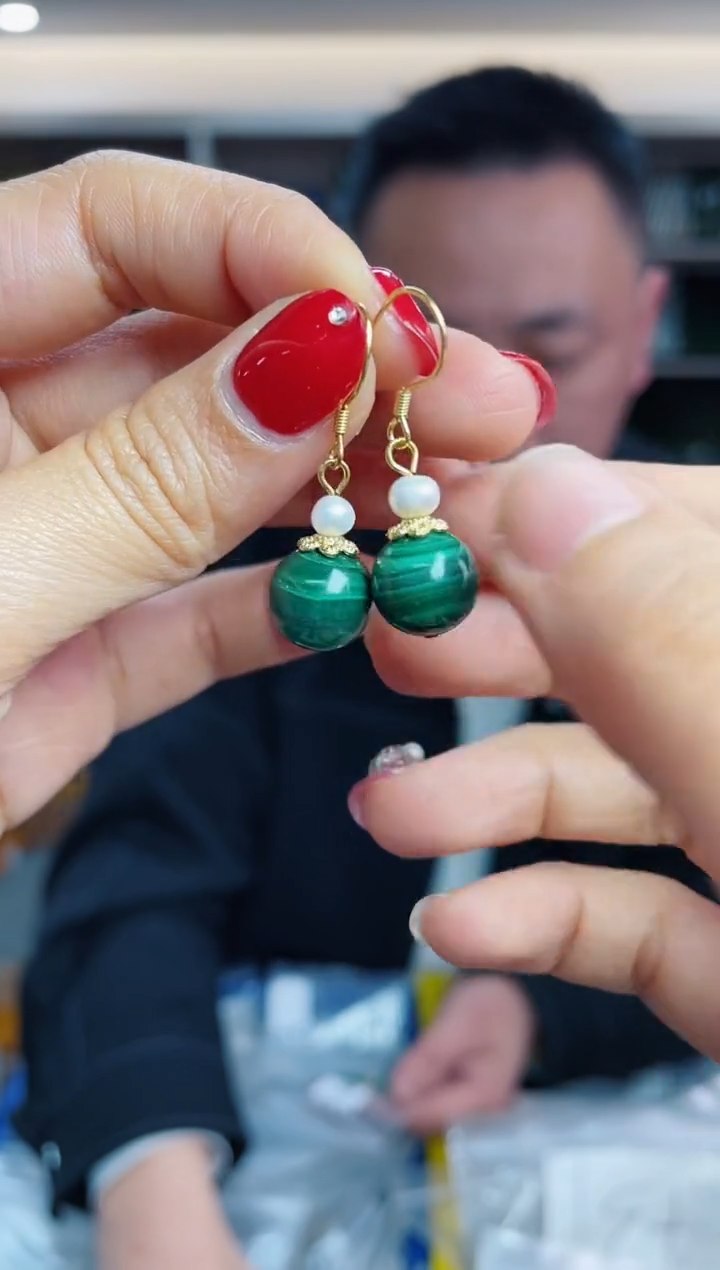 【闪购商品】孔雀石`银S925镶嵌多样性发一件