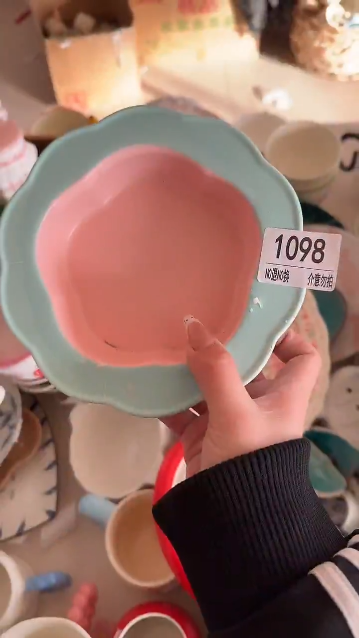 陶瓷手柄款微瑕四单包邮1098