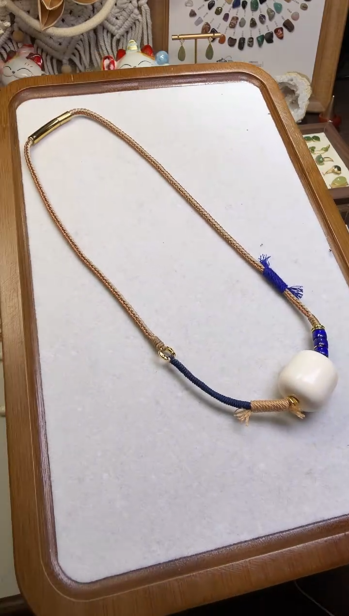 水晶摆件未镶嵌项链