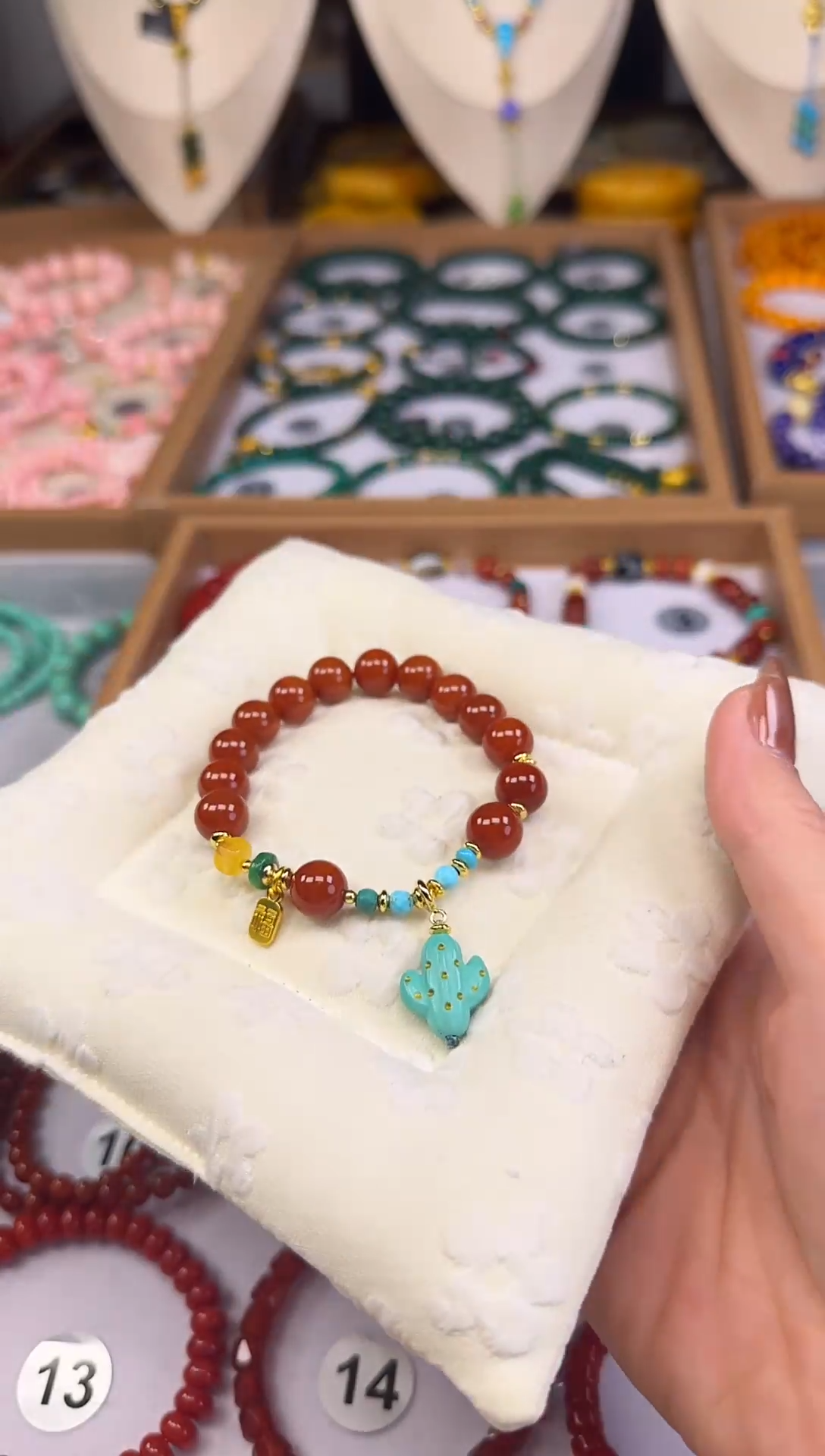 大漆工艺品手串/手链汀禾珍品——60