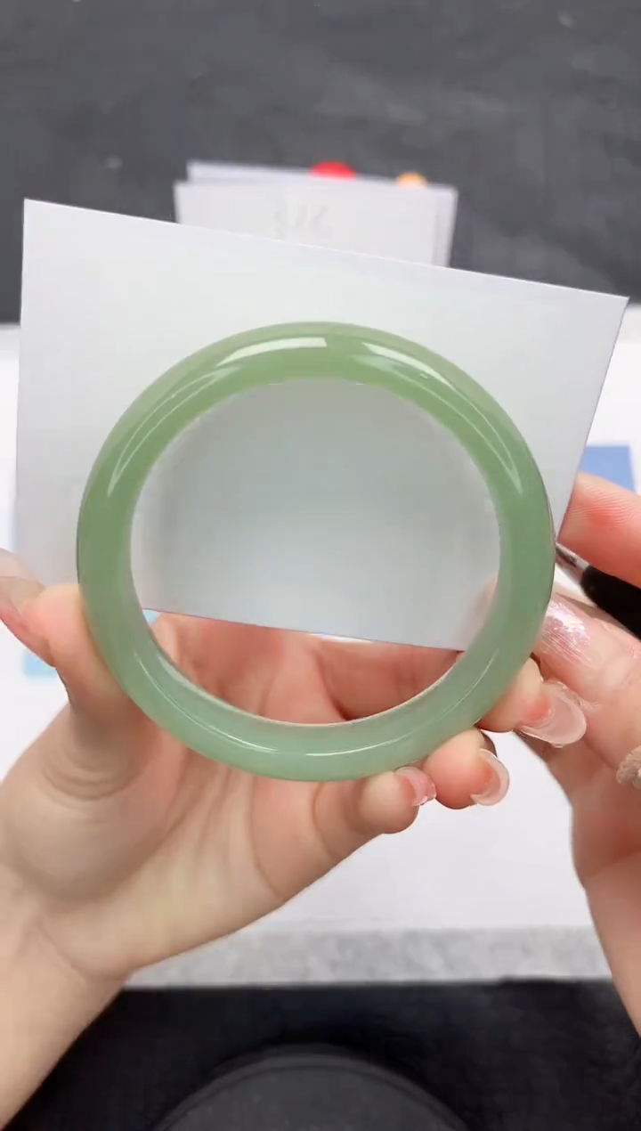 【闪购商品】石英质玉手镯未镶嵌L59-58.1