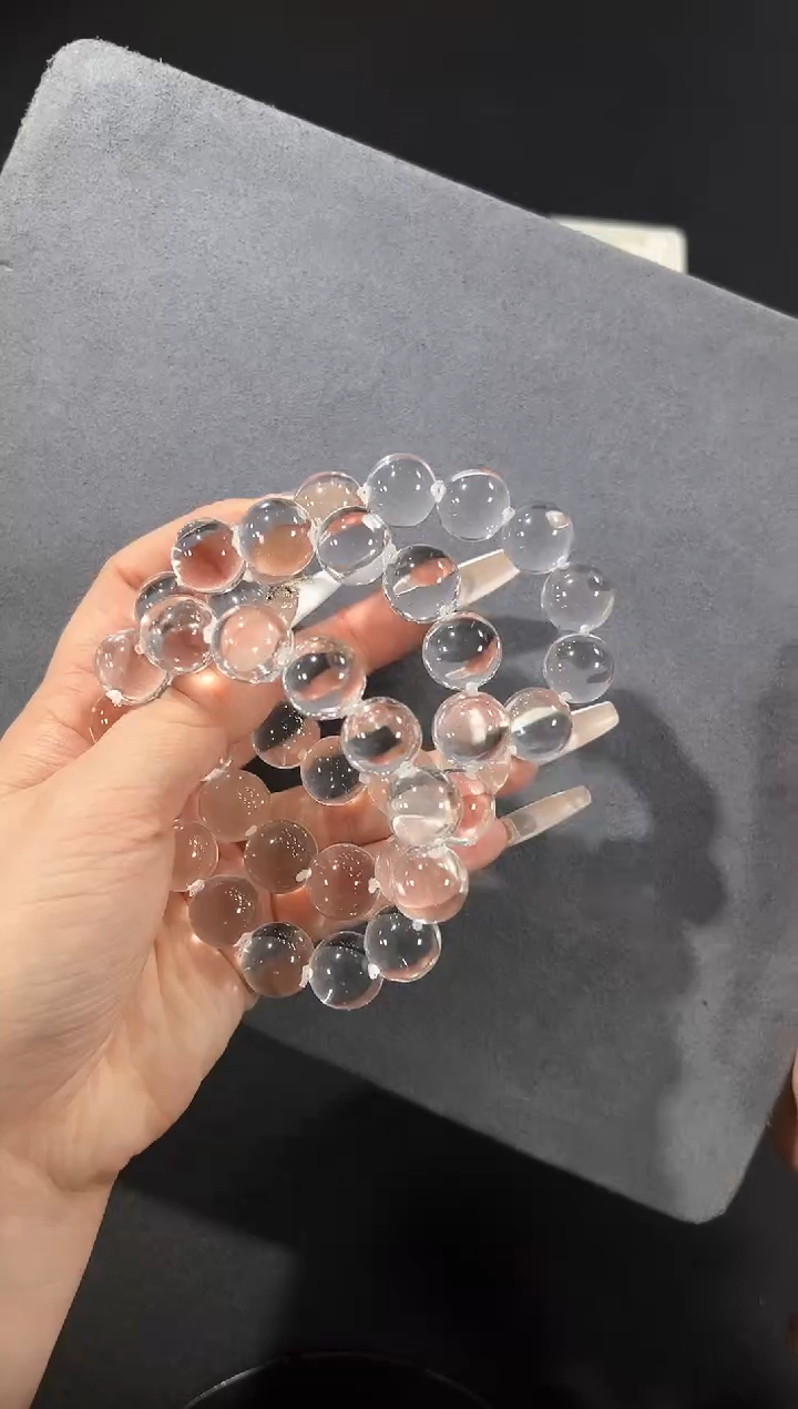 未镶嵌手链水晶19i多样性发其一【1条】默认微瑕14mm