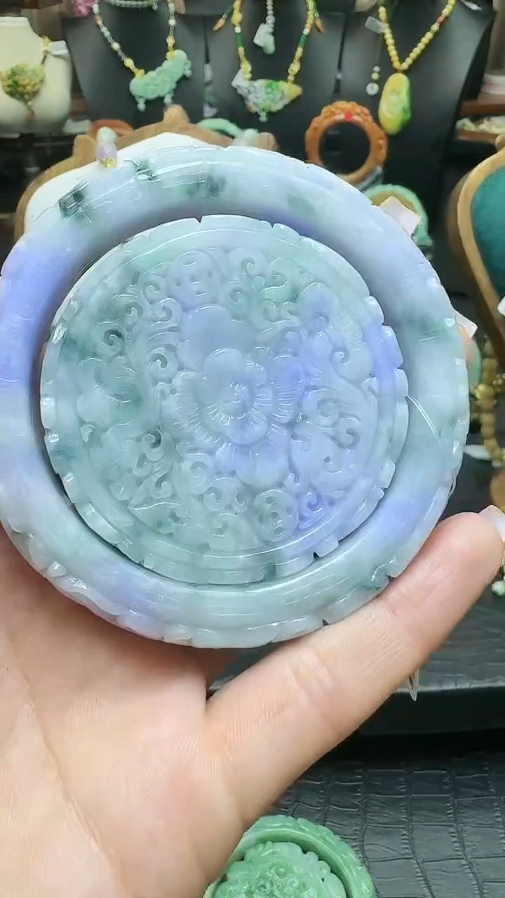 【闪购商品】翡翠手镯未镶嵌手镯58