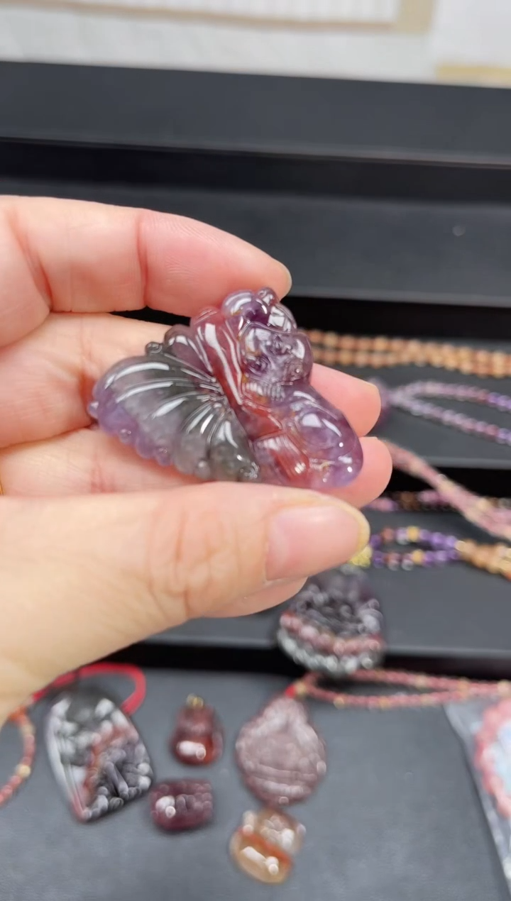 未镶嵌颈饰水晶【百晶灵儿】定制款