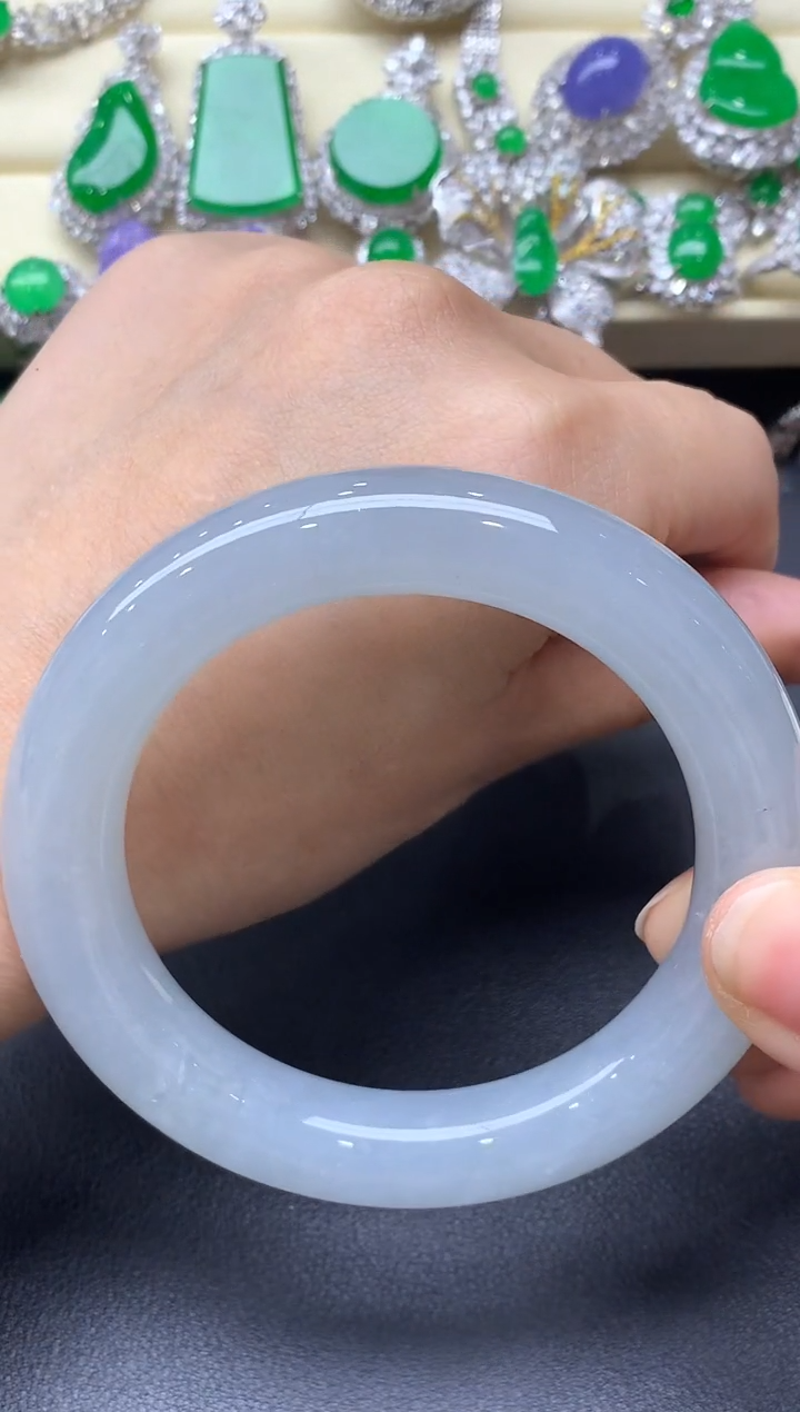 未镶嵌手镯翡翠603-中国好珍宝