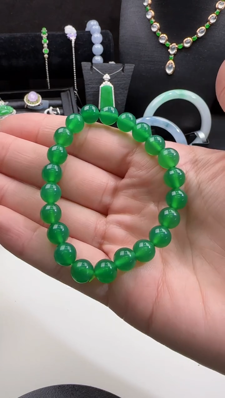 【闪购商品】玛瑙/玉髓手串未镶嵌玛瑙珠串