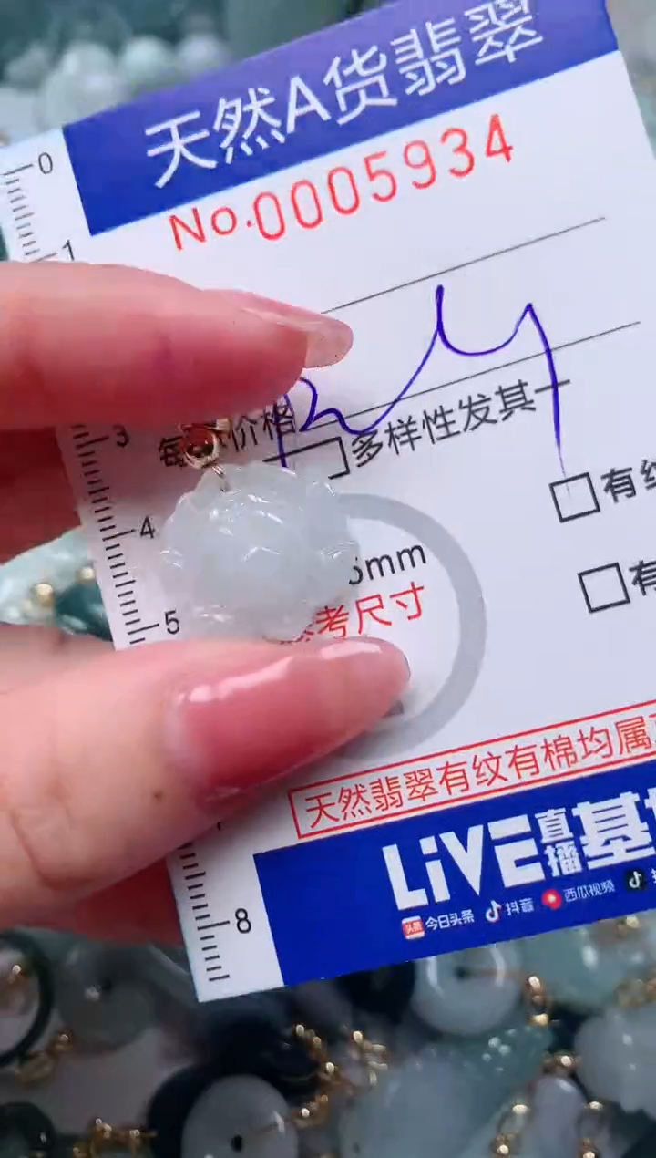 【闪购商品】翡翠颈饰未镶嵌00005934