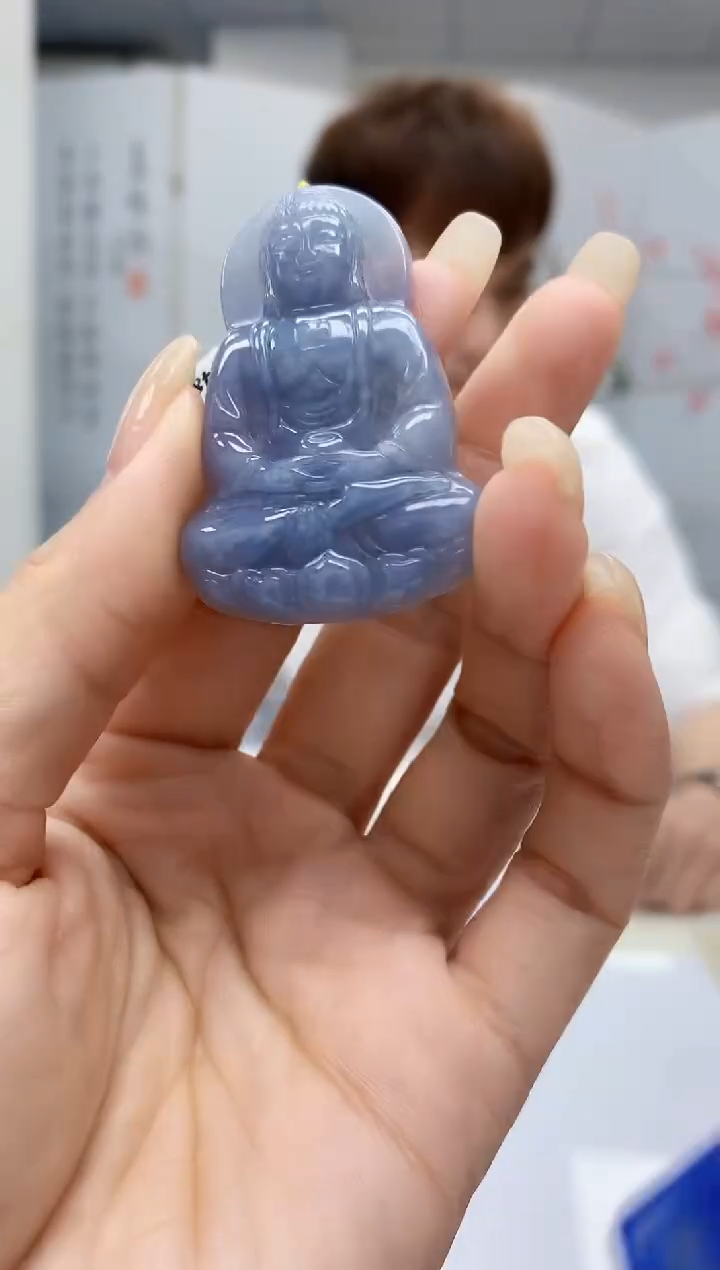 【闪购商品】定制翡翠未镶嵌4868lr-毛货挂件
