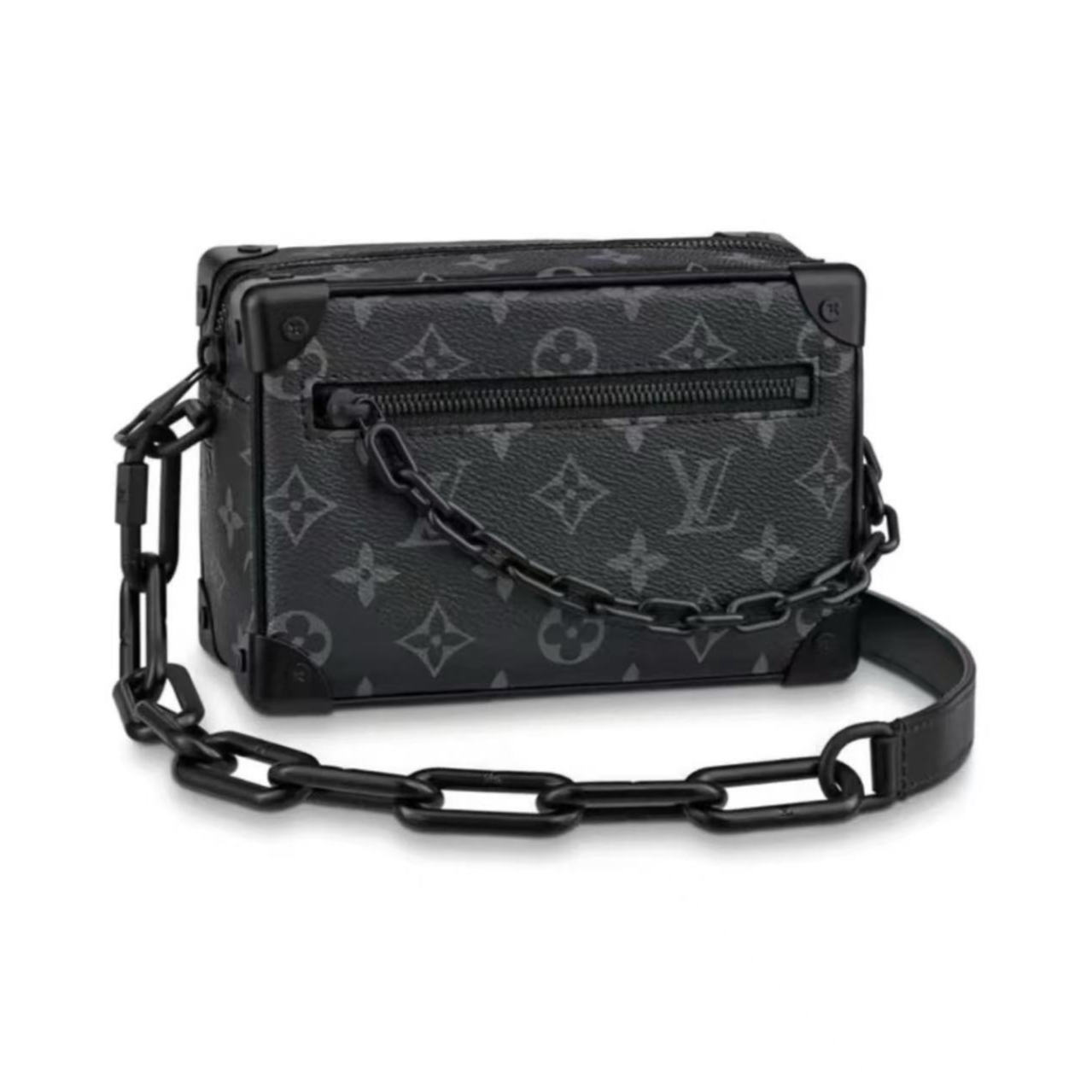 99新 LouisVuitton/路易威登 soft trunk迷你 黑武士