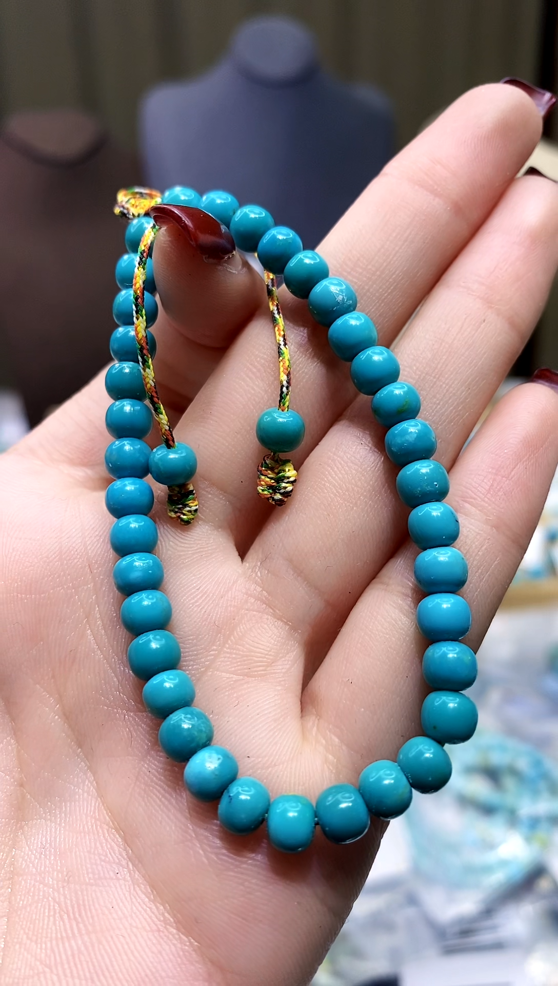 【闪购商品】绿松石手串未镶嵌677