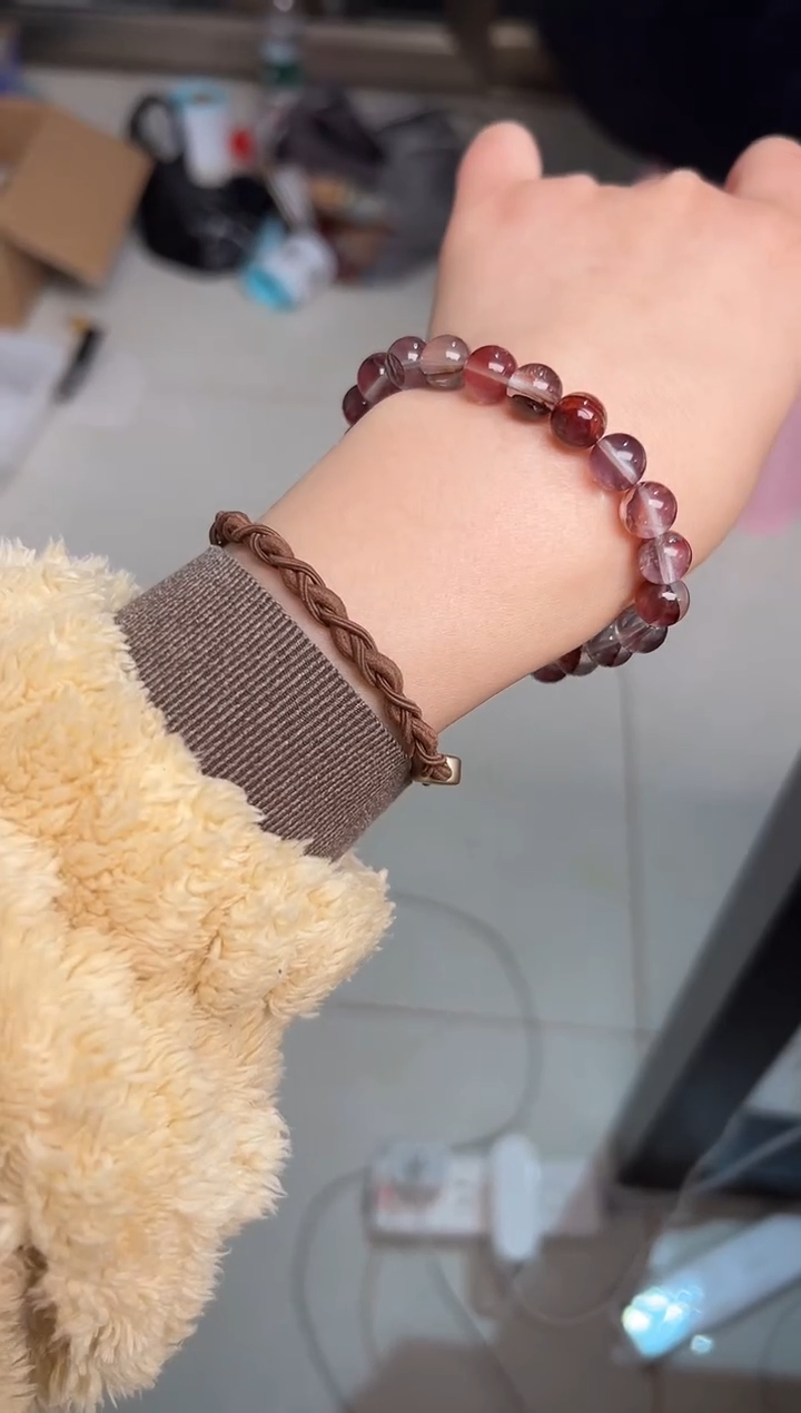 【闪购商品】水晶手链未镶嵌红胶花7m+