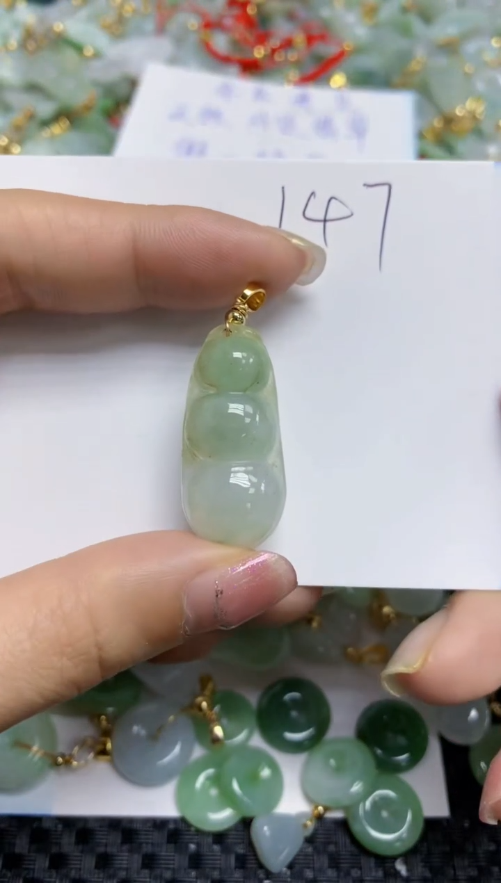 【闪购商品】翡翠颈饰合金   天然A货翡翠