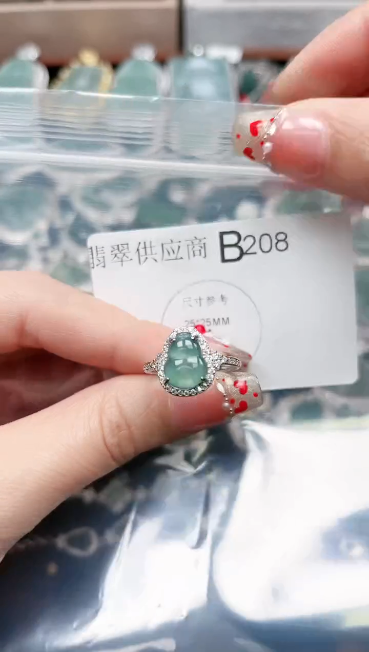 【闪购商品】翡翠颈饰未镶嵌208赠皮绳