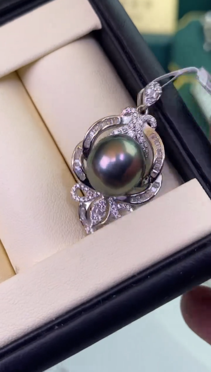 【闪购商品】海水珍珠颈饰银S925镶嵌1