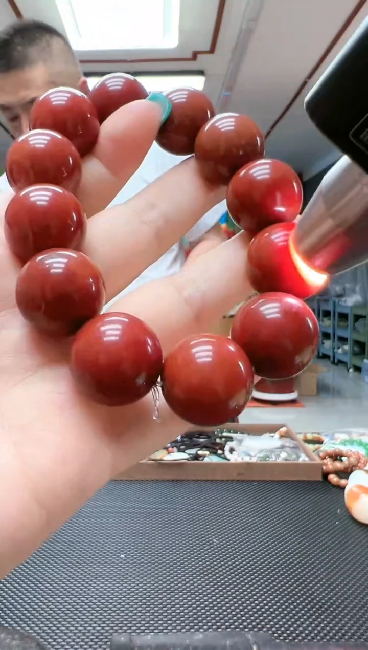 蛇纹石玉未镶嵌手串多样性发货其中发一