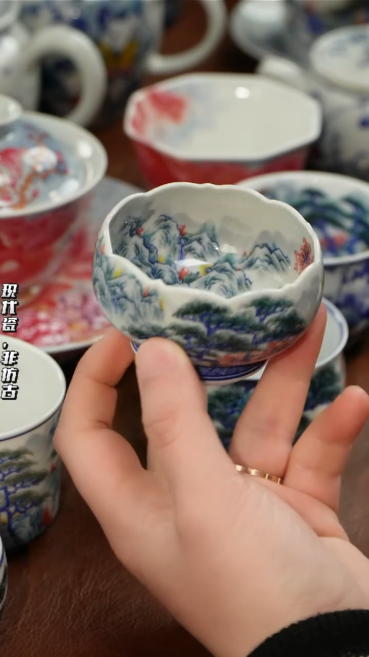 瓷片千年瓷都景德镇 艺术关注谢佳豪