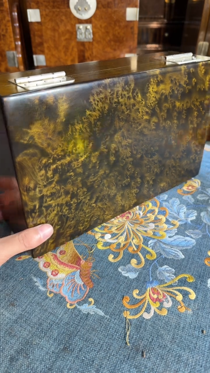 【闪购商品】乌木类成套家具阴沉首饰盒  s104