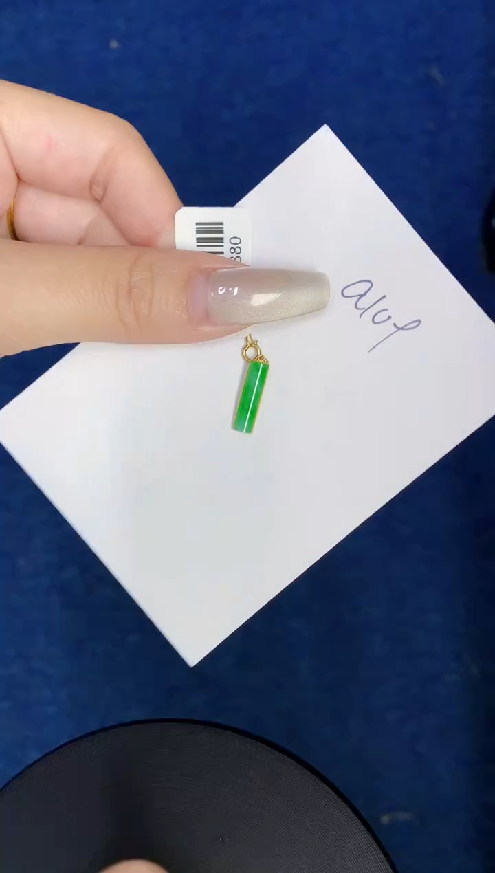 【闪购商品】翡翠颈饰18K金镶嵌0000000000