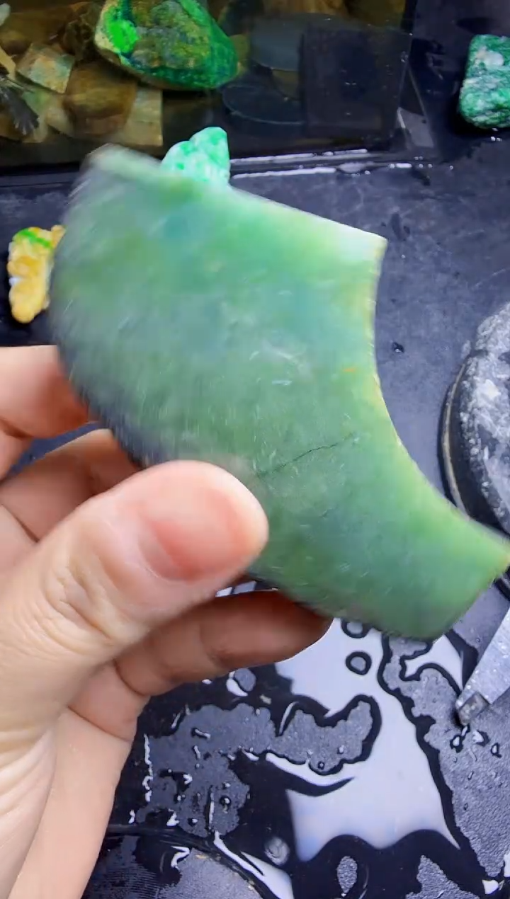 未镶嵌挂件翡翠天然翡翠083