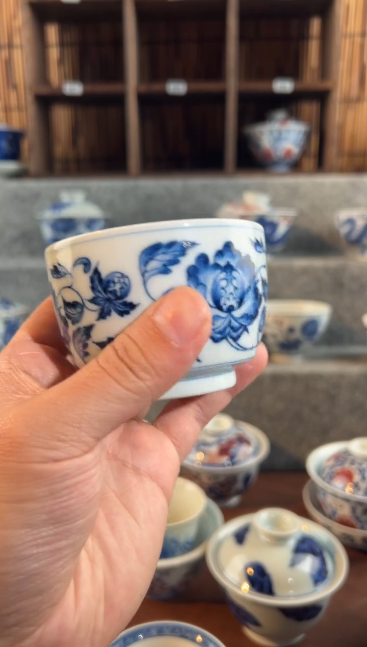 【闪购商品】963天禄言瓷的手绘茶器