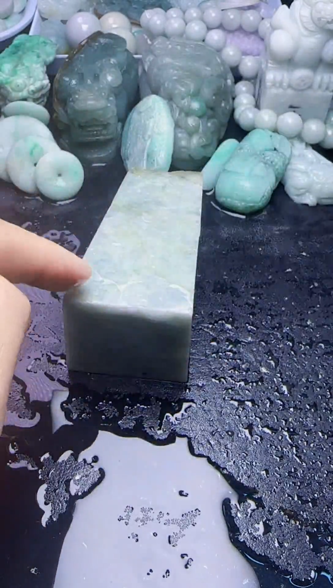 颈饰未镶嵌翡翠173