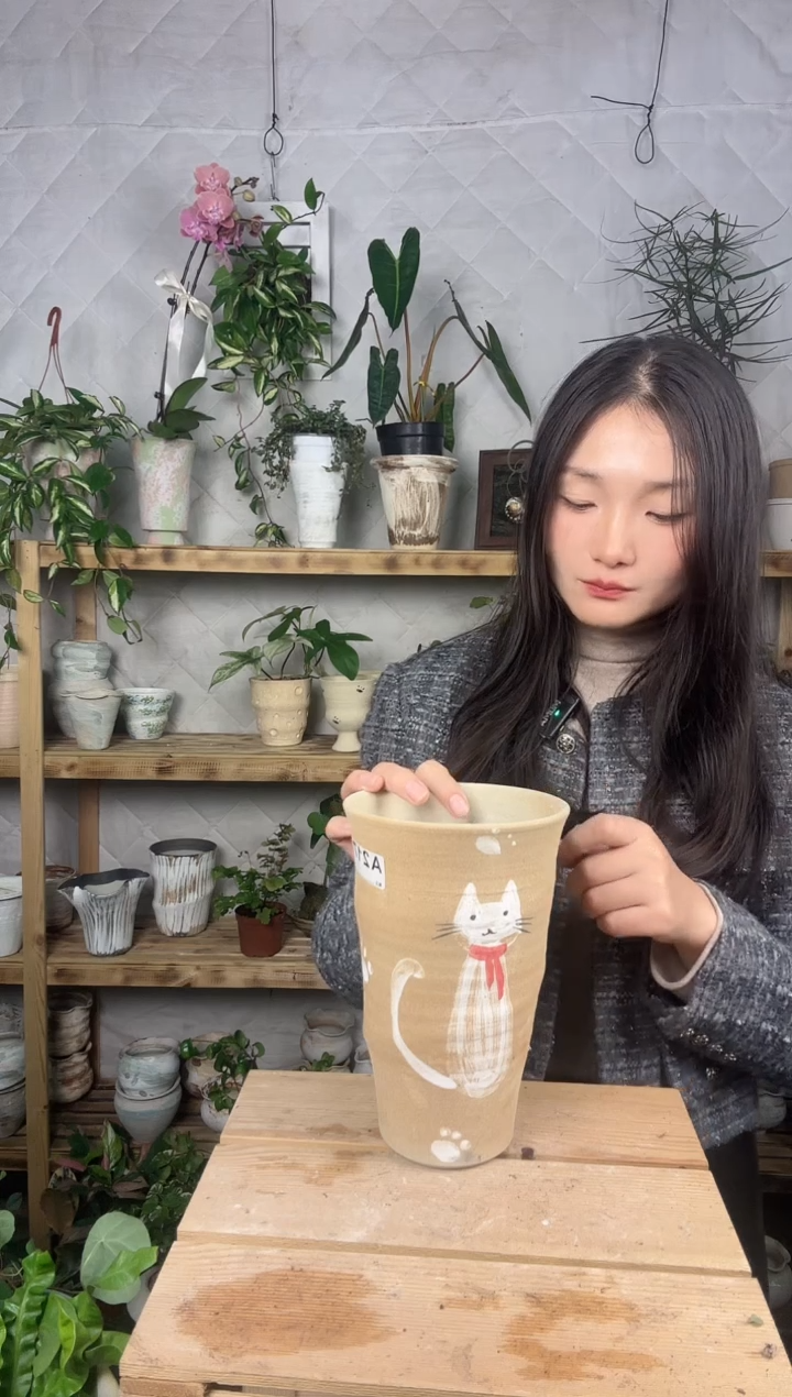 无花朵217景德镇花盆