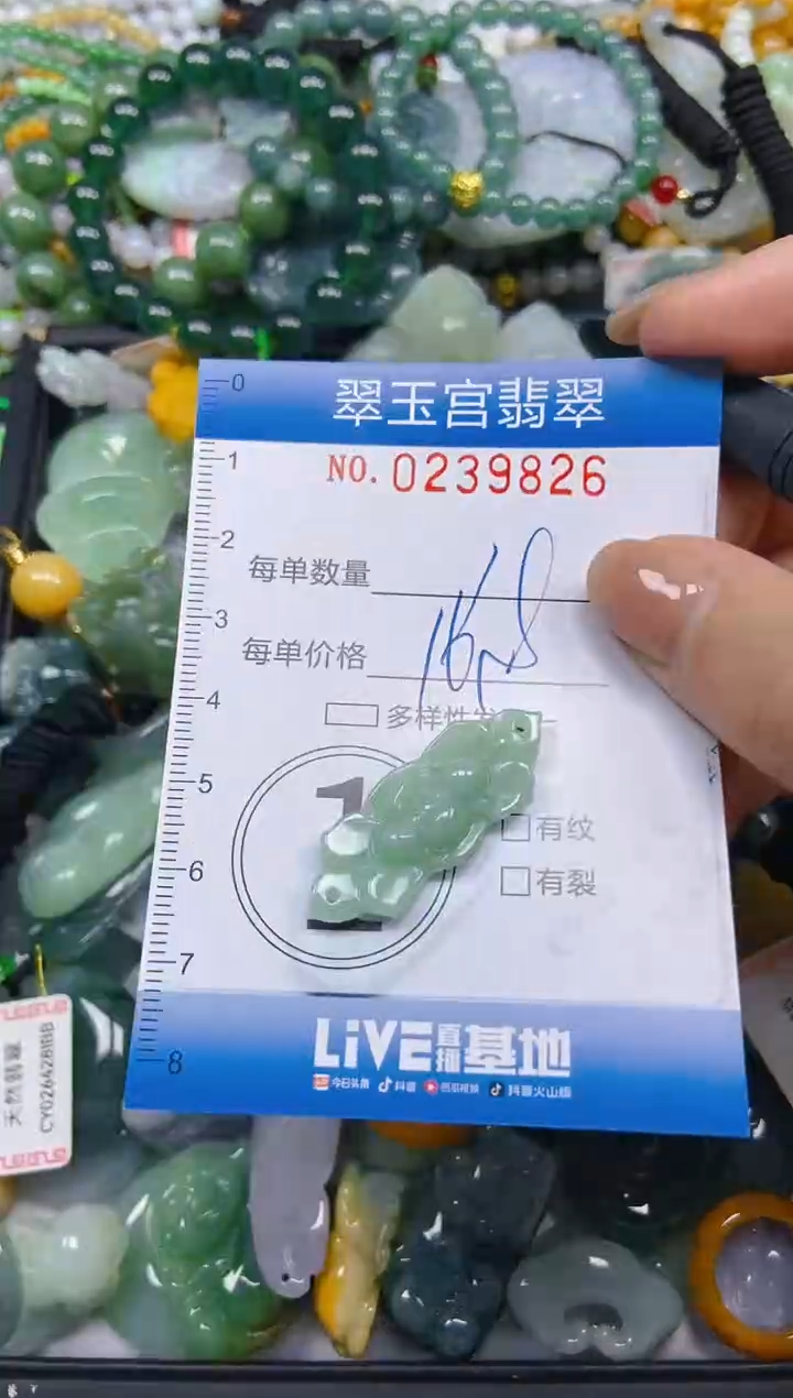 颈饰未镶嵌翡翠闪购C0239826