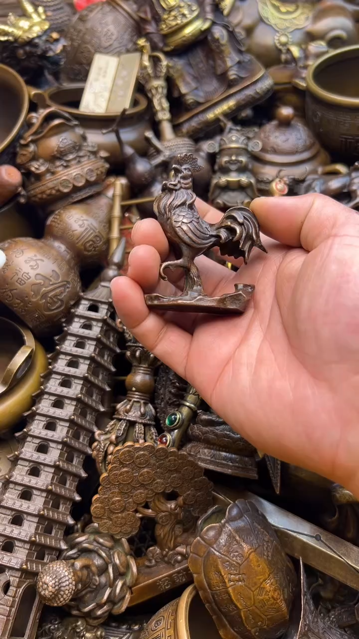 精美铜器，点击下单