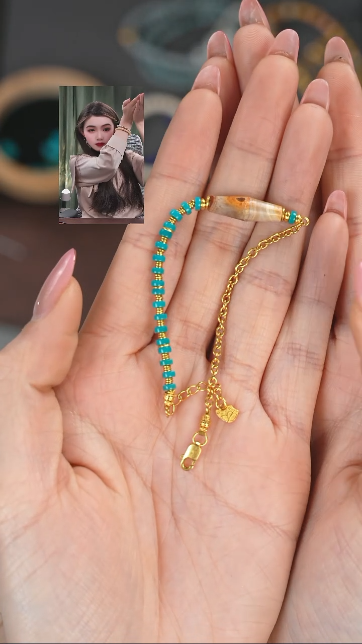 【闪购商品】绿松石手链未镶嵌111111111