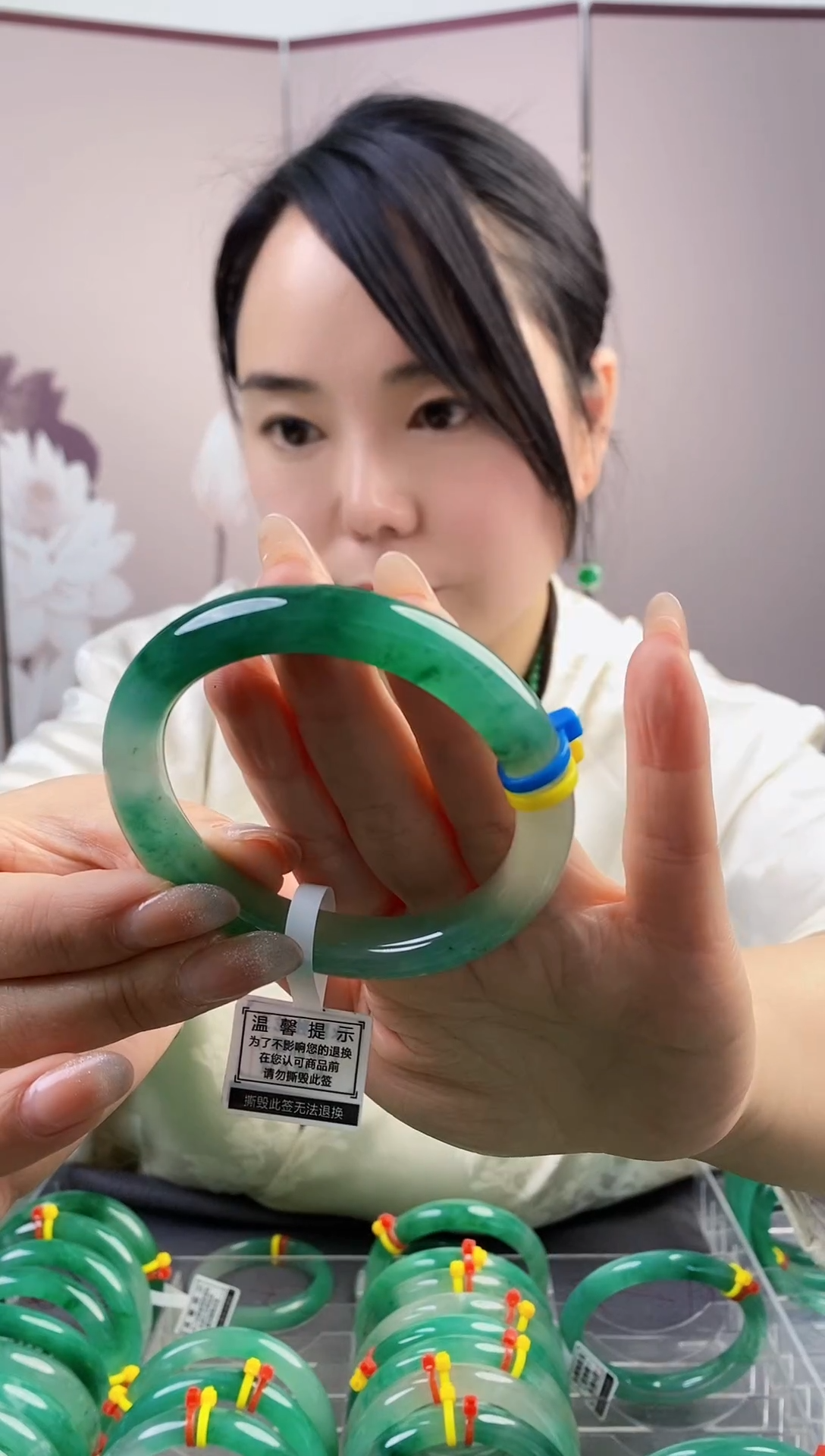 【闪购商品】石英质玉手镯未镶嵌03