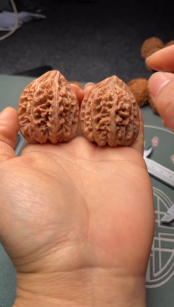 把件文玩核桃w132  三阳谷 39尺