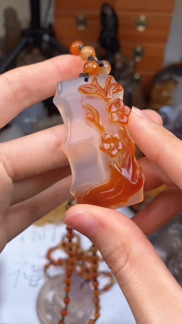 【闪购商品】玛瑙/玉髓颈饰未镶嵌AA