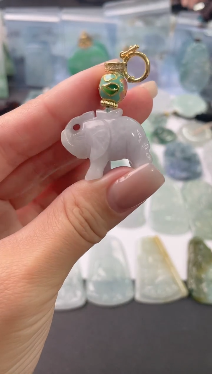 吊坠(不含链)未镶嵌翡翠多样性发其一