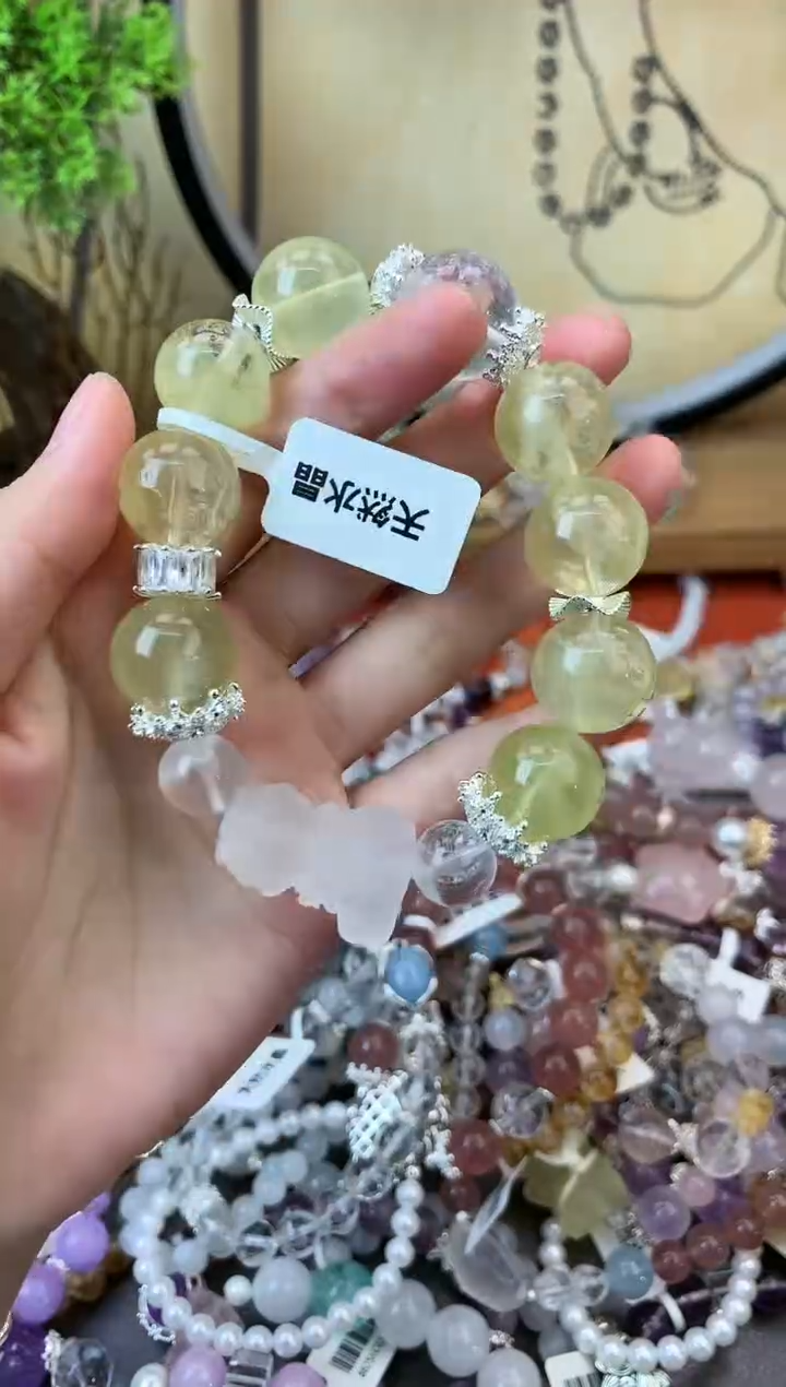 【闪购商品】水晶手链未镶嵌250手串