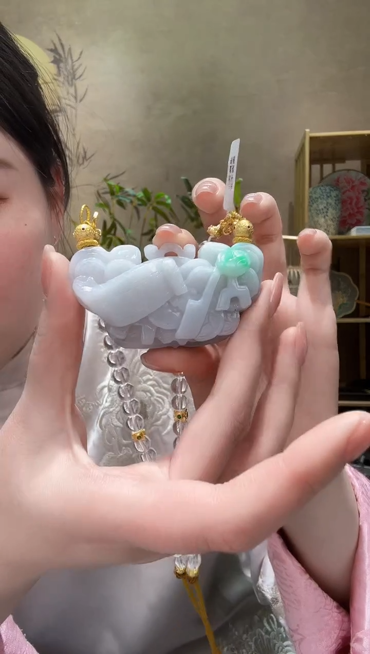 【闪购商品】翡翠颈饰未镶嵌吊坠