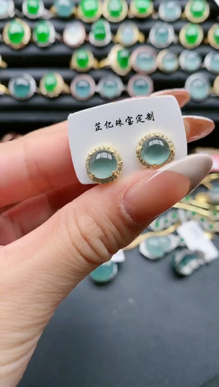 【闪购商品】翡翠戒指银S925镶嵌11111