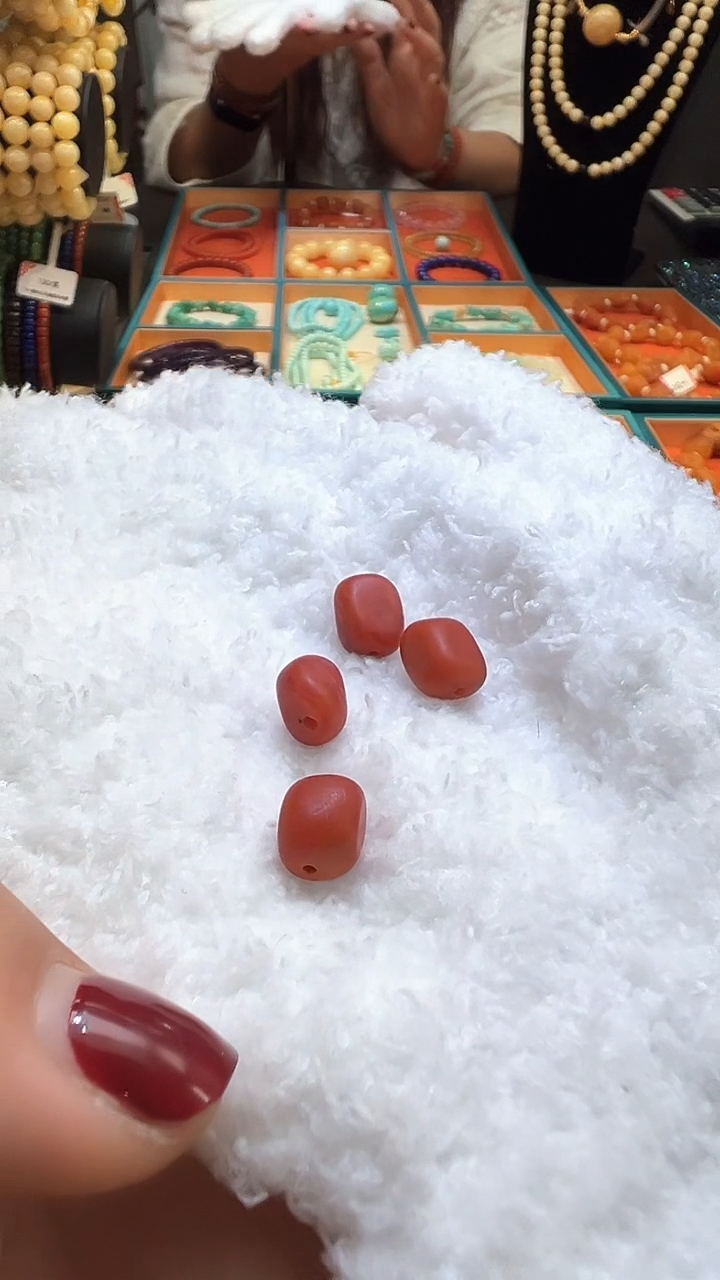 未镶嵌随型珠南红玛瑙8+南红随型珠  一颗  多样性拍一发一