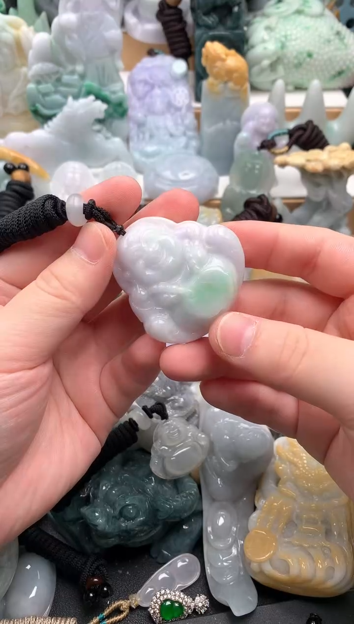 吊坠(不含链)未镶嵌翡翠1