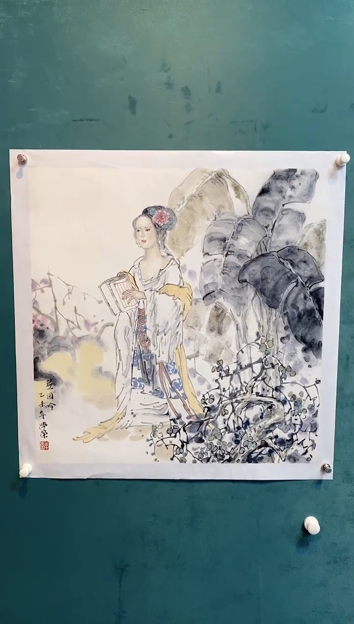 国画李学荣老师作品