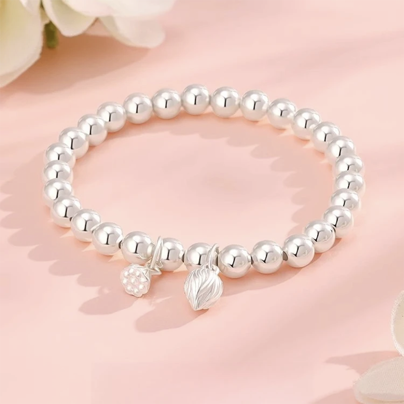 足银手链 53号链接【两世欢手链】发货带证书带礼盒