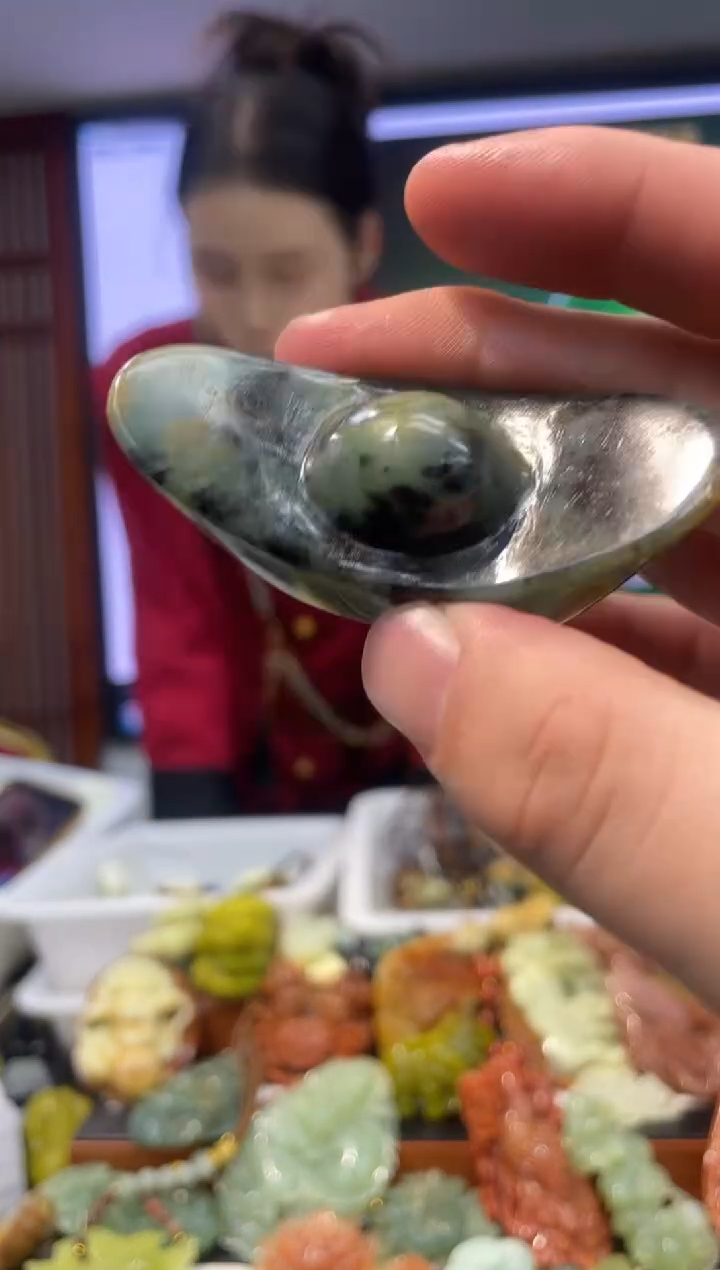 【闪购商品】岫玉手把未镶嵌·